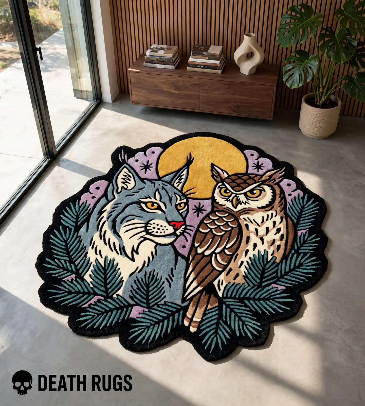 Lynx and Owl Rugs slide 7