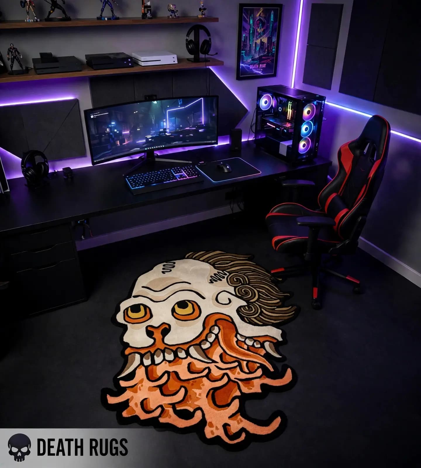 Rotting Skull Beard Rugs slide 8