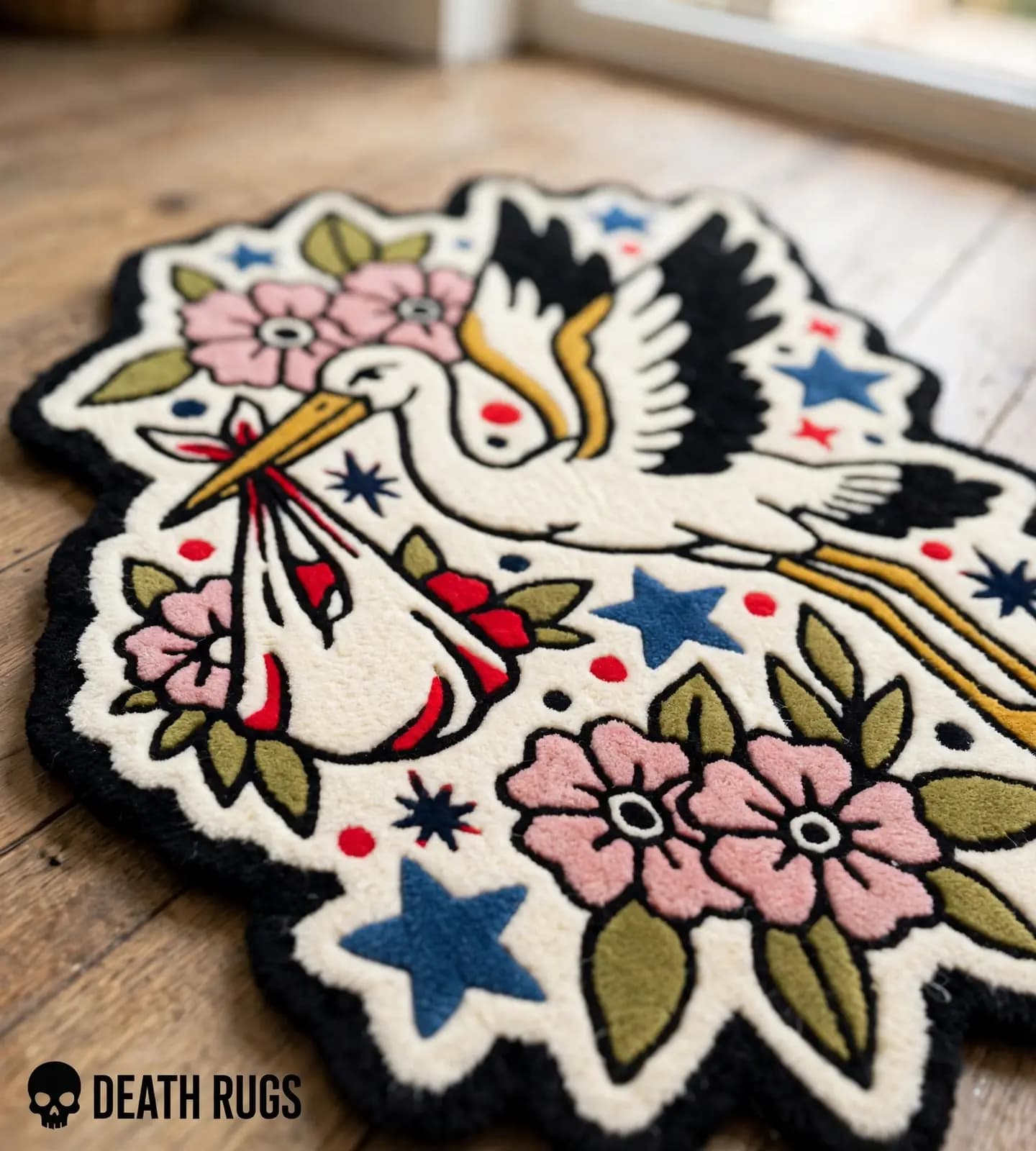 Flying Stork & Blossom Bundle Rugs slide 8
