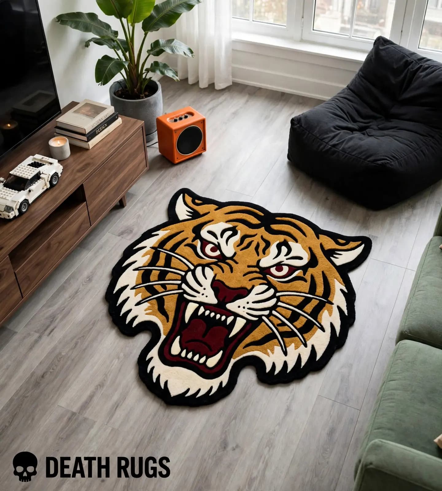 Savage Roar Tiger Rugs slide 3