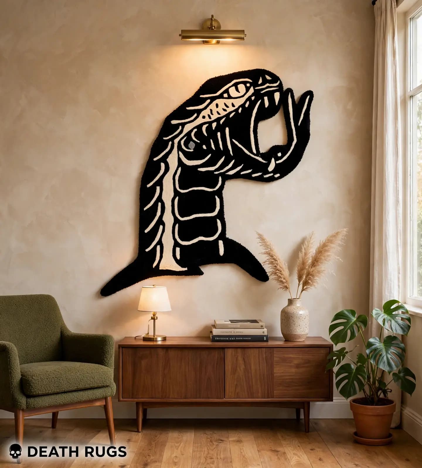 Black Cobra Strike Rugs slide 3