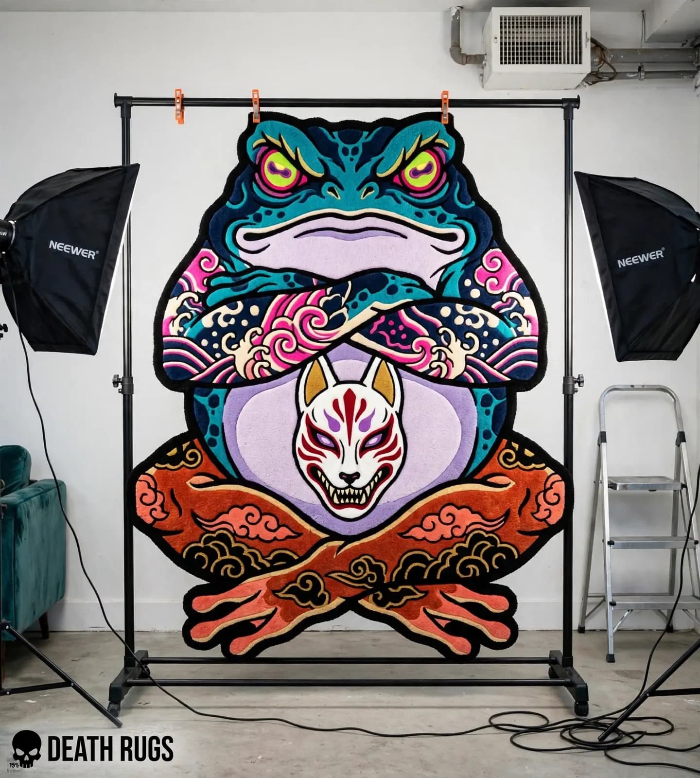 Kitsune Irezumi Toad Rugs slide 4