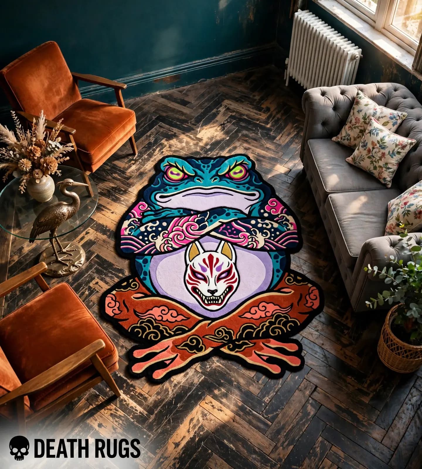 Kitsune Irezumi Toad Rugs slide 5