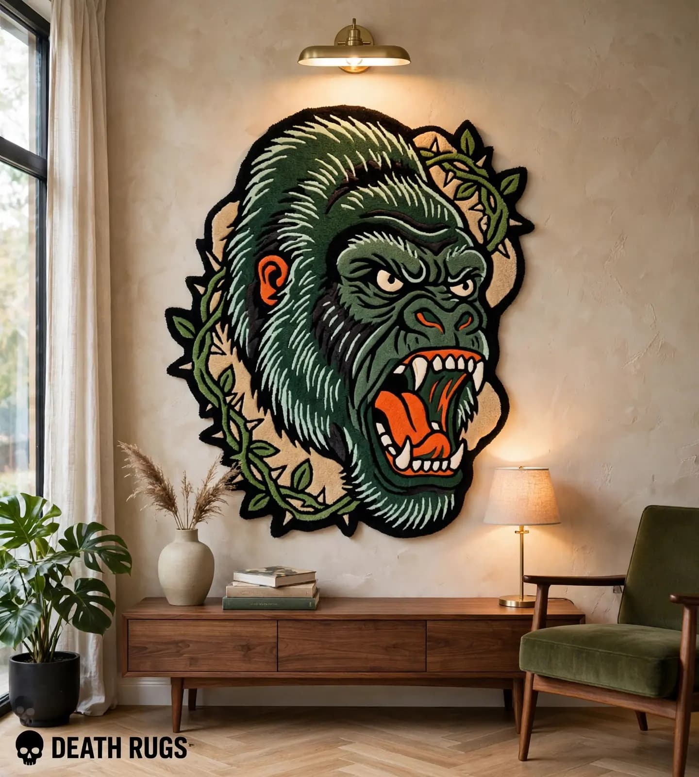 Verdant Beast Gorilla Rugs slide 5