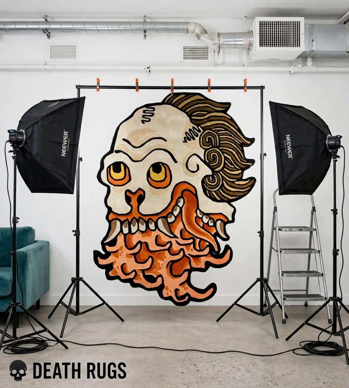 Rotting Skull Beard Rugs slide 3