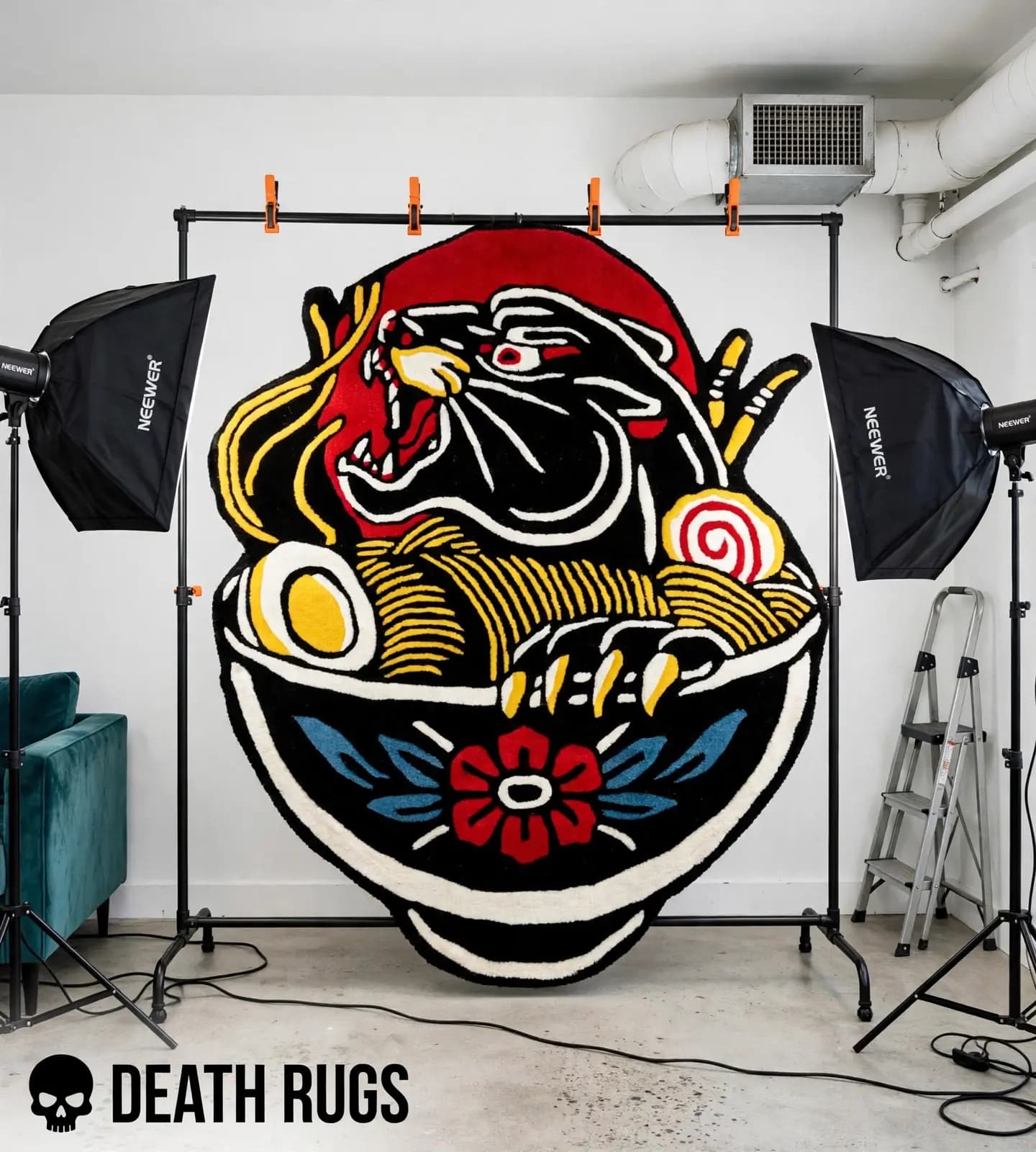Panther Ramen Bowl Rugs slide 5