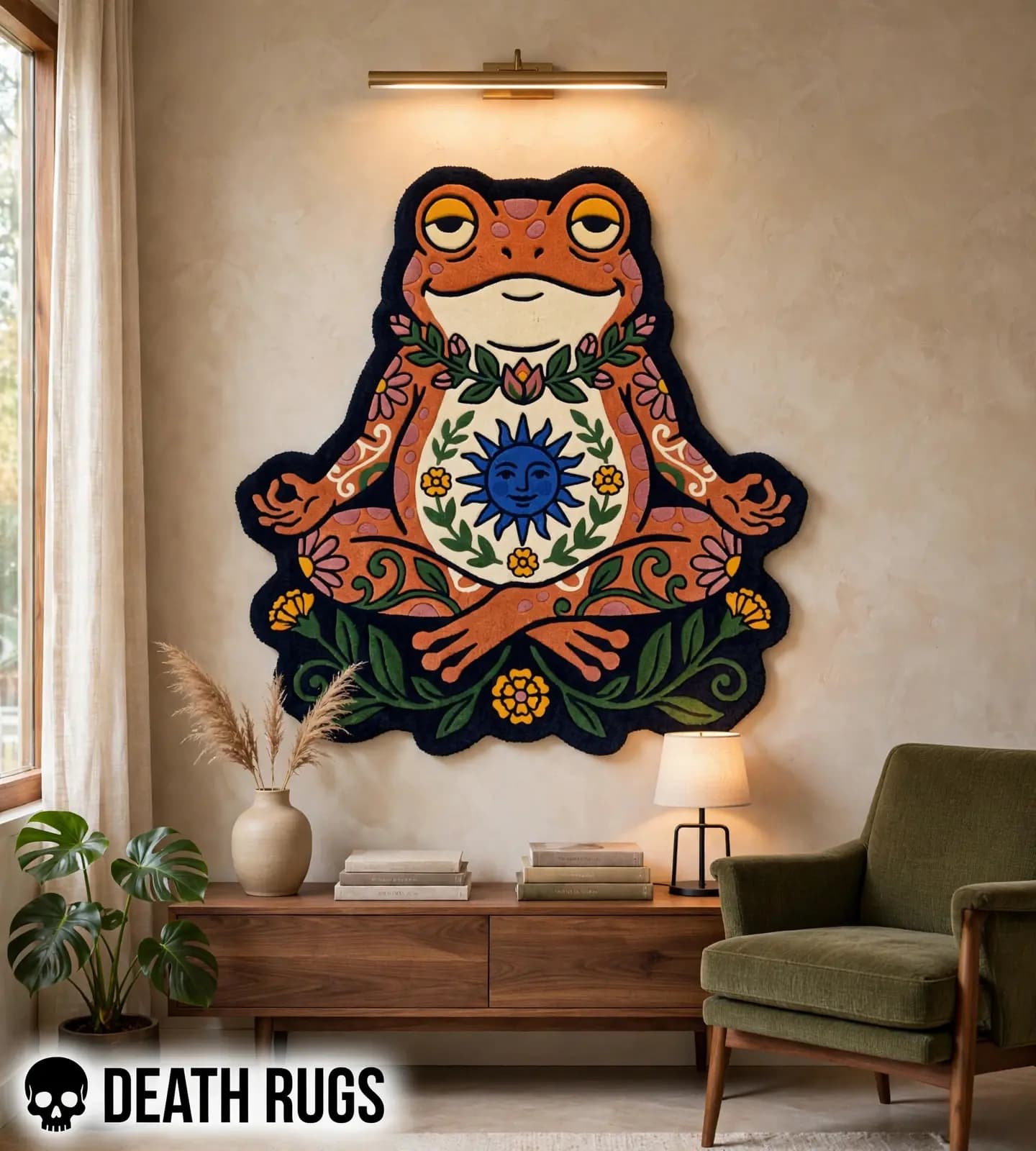 Zen Solar Frog Rugs slide 5