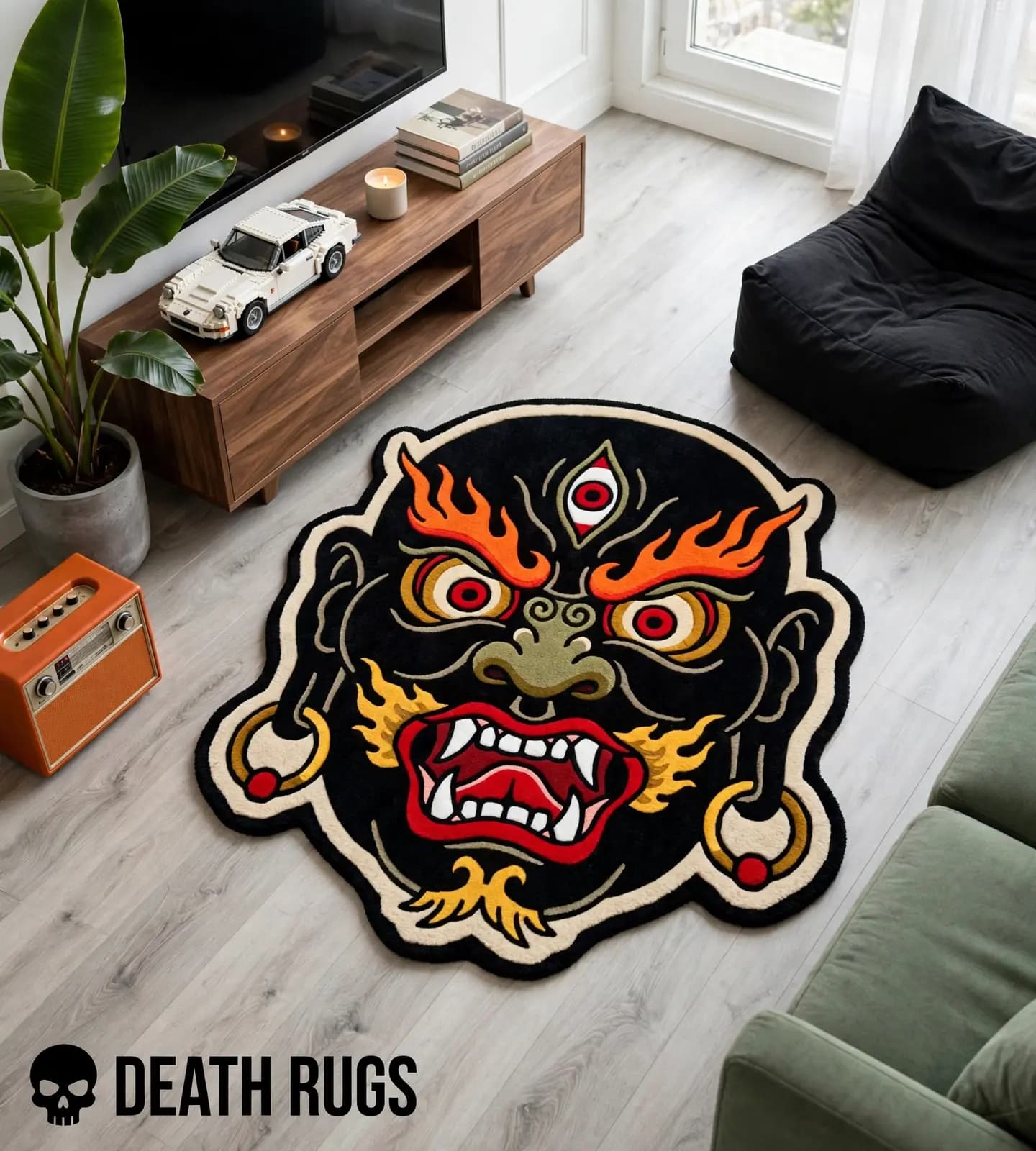 Wrathful Mahakala Rugs slide 3