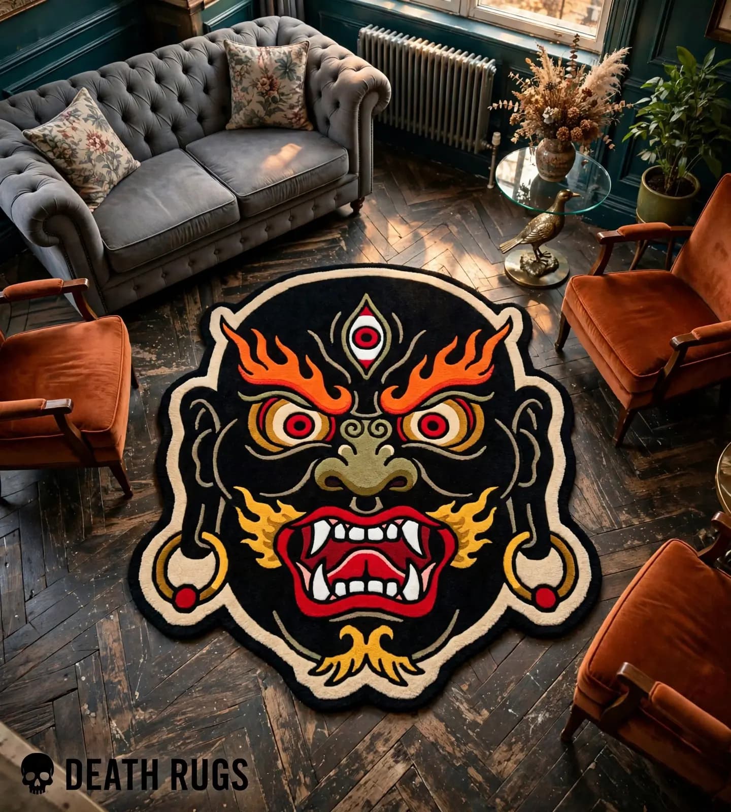 Wrathful Mahakala Rugs slide 6