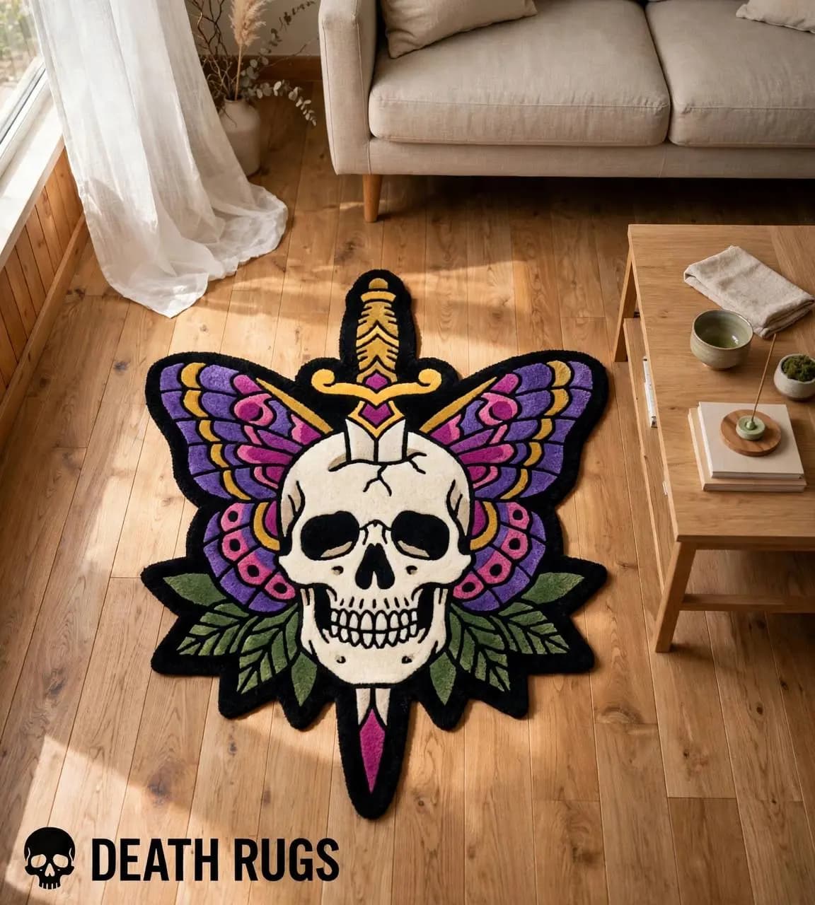 Midnight Moth - Skull, Dagger & Butterfly slide 6