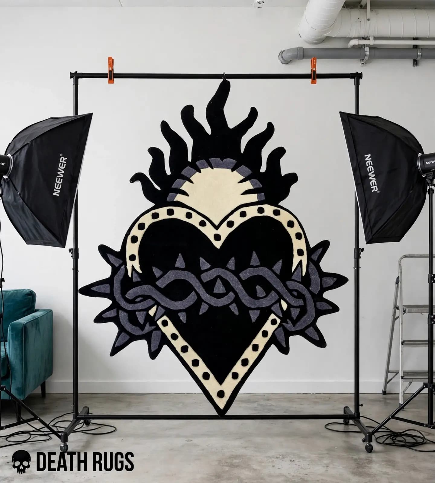 Sacred Thorn Heart Rugs slide 4