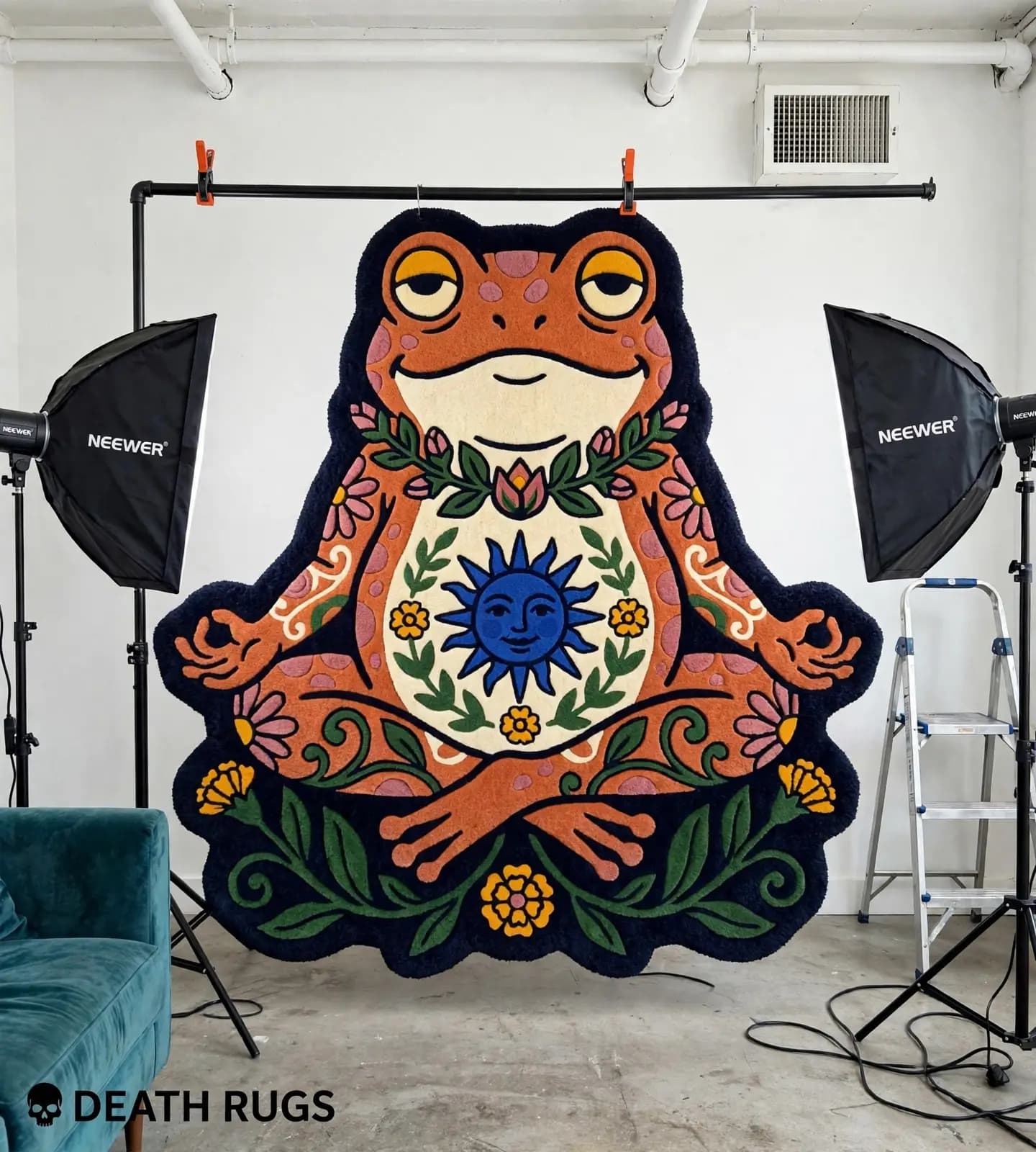 Zen Solar Frog Rugs slide 9