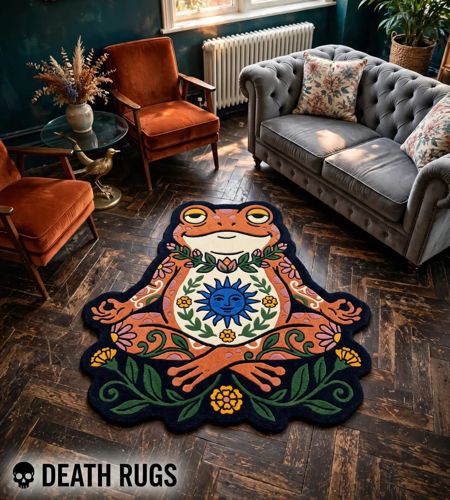 Zen Solar Frog Rugs slide 6